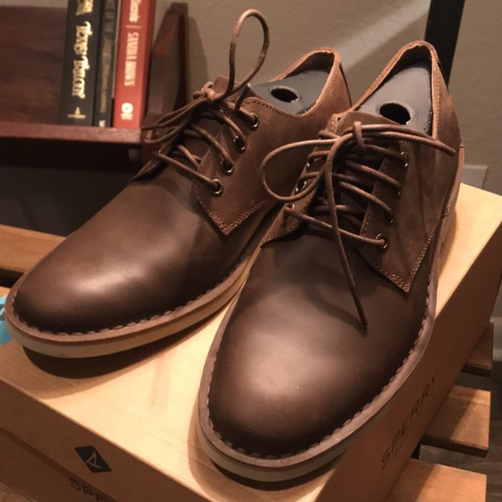 Sperry Top-Sider Oxford Plain Toe Brown